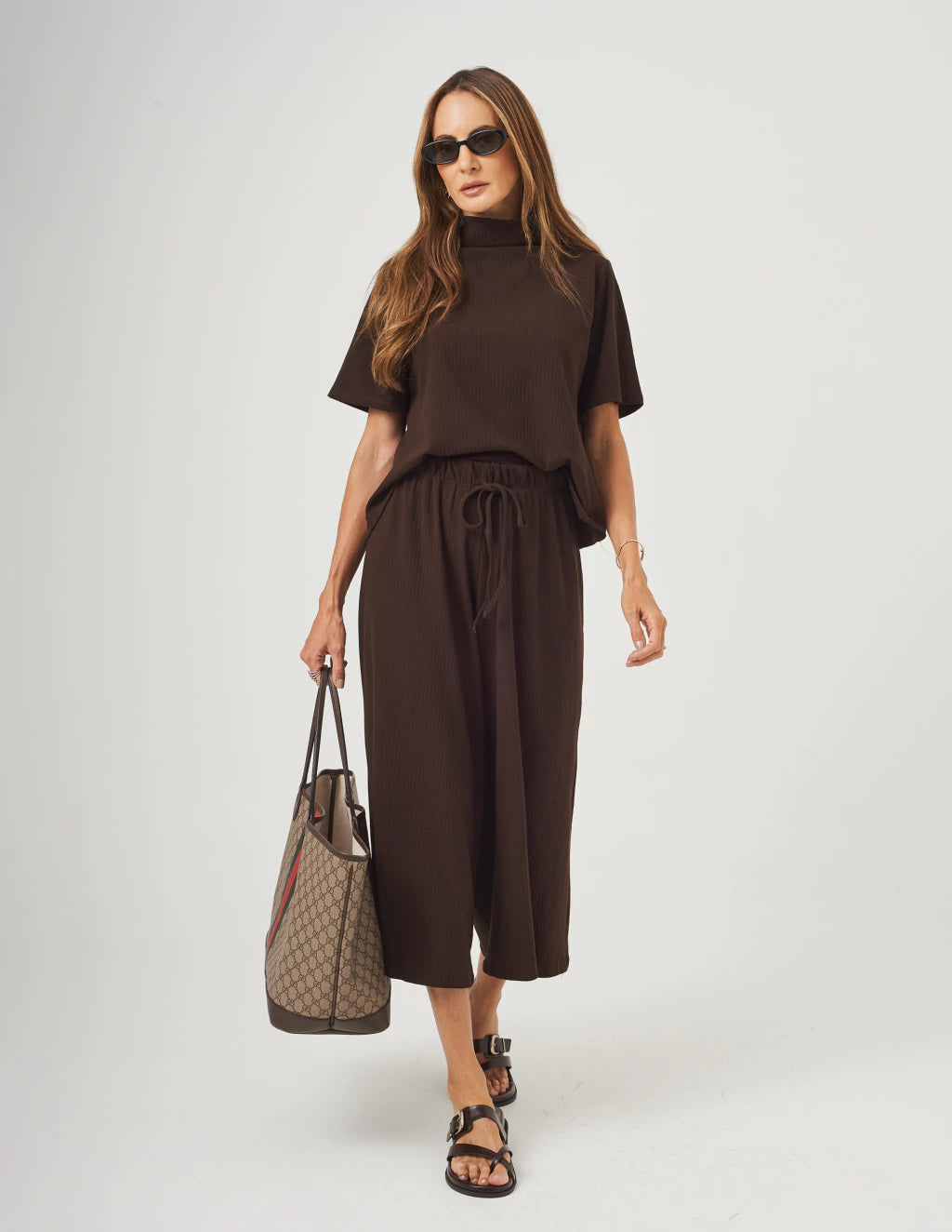 Conjunto Monaco Marrom