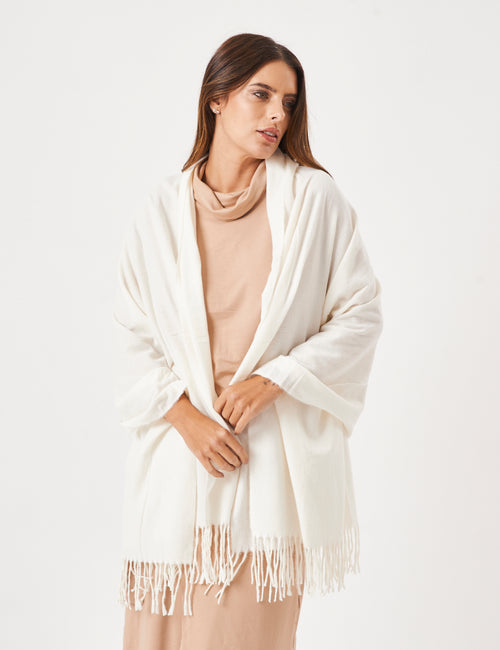 Cachecol Duo Off White