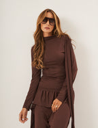Conjunto Serena Marrom