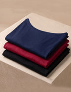 Kit Blusa Gola Careca: Marinho, Bordô e Preto