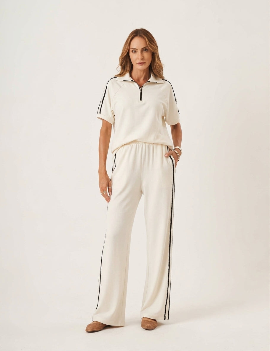 Conjunto Alice Off White