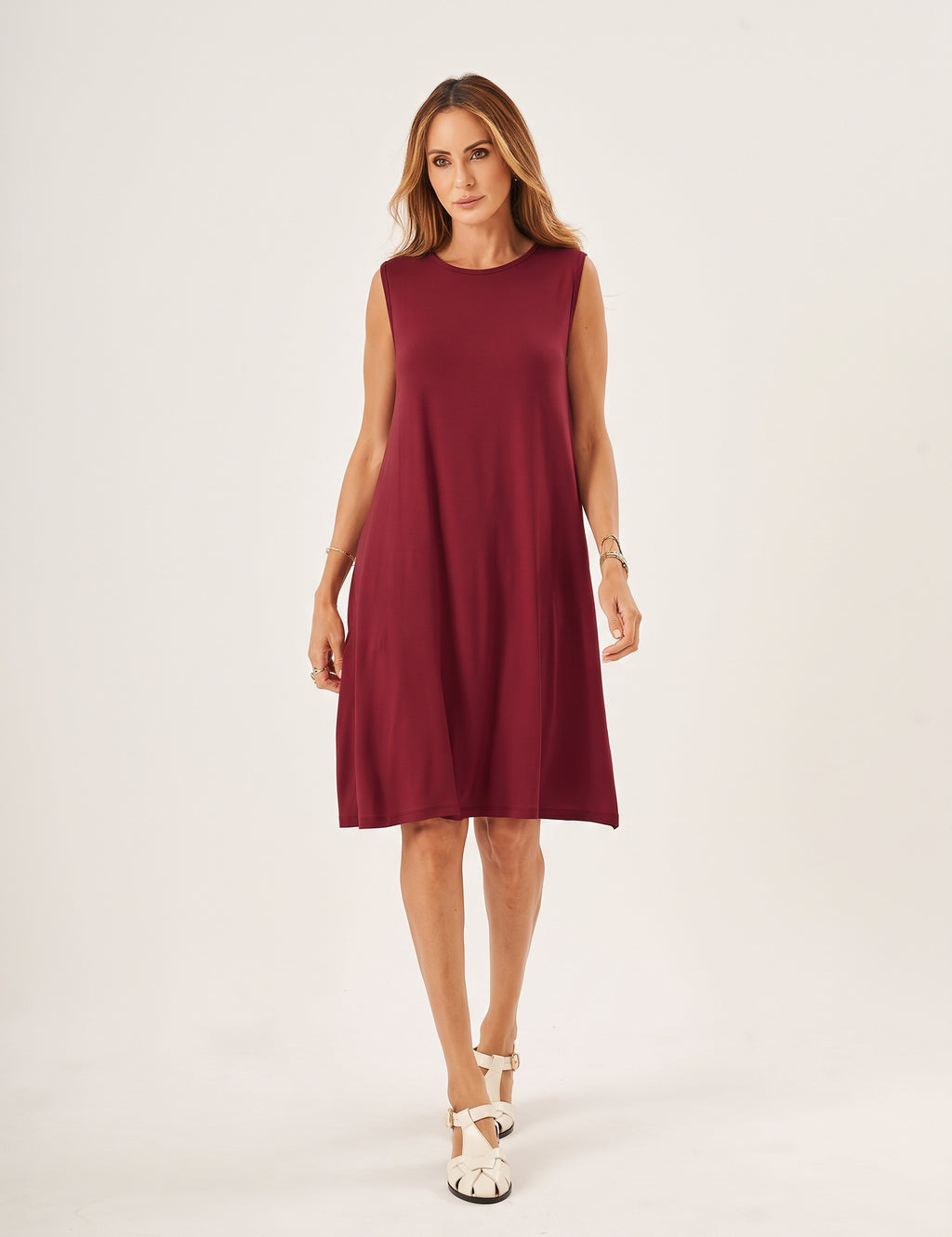 Vestido Liz Bordô