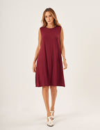 Vestido Liz Bordô