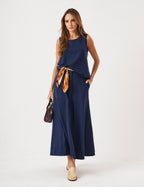 Conjunto Ayla Azul Marinho