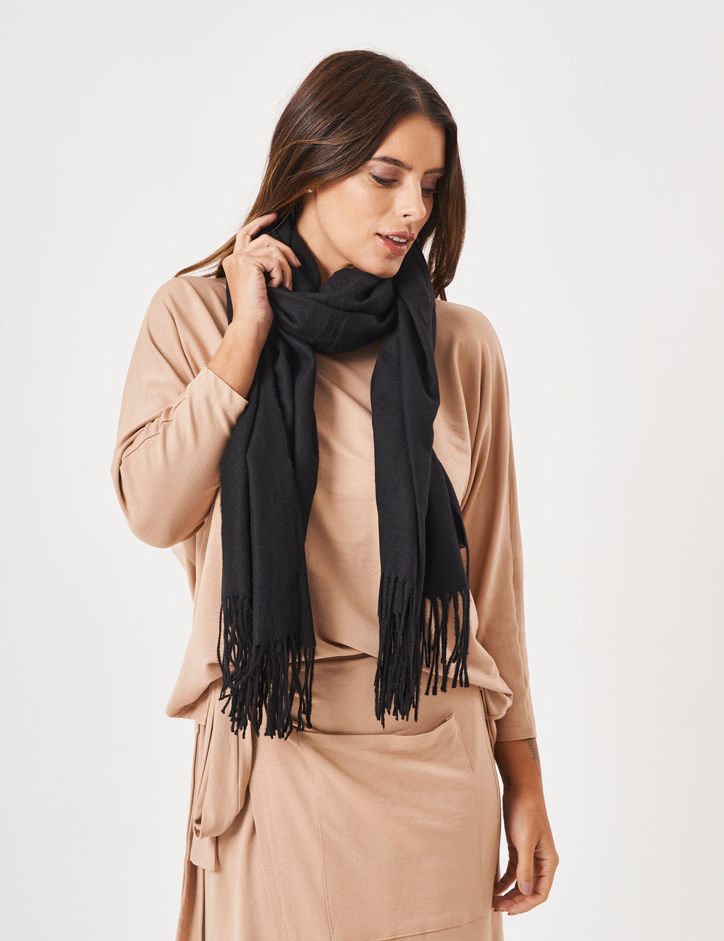Cachecol Duo Preto