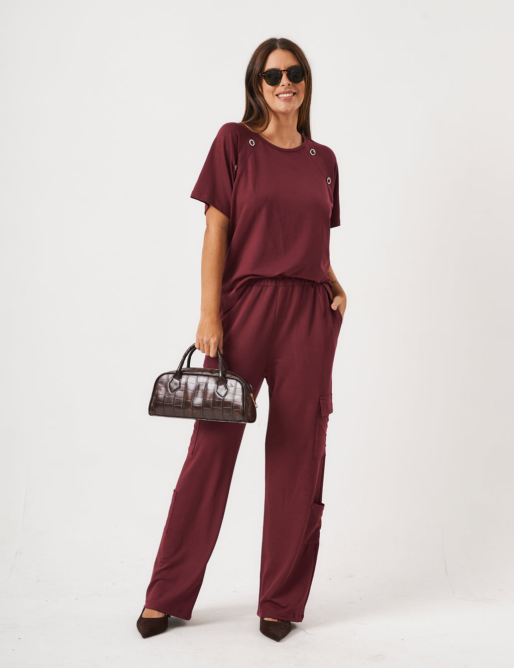 Conjunto Clarissa Malbec