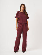 Conjunto Clarissa Malbec