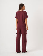 Conjunto Clarissa Malbec