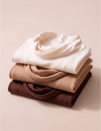 Kit Blusa Panamá: Off White, Bege e Marrom