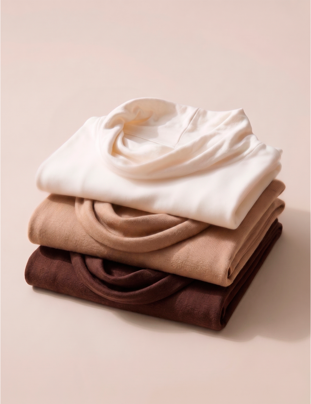Kit Blusa Panamá: Off White, Bege e Marrom