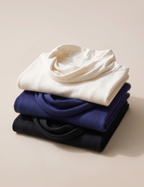 Kit Blusa Panamá: Off White, Marinho e Preto