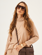 Kit Blusa Panamá: Off White, Bege e Marrom