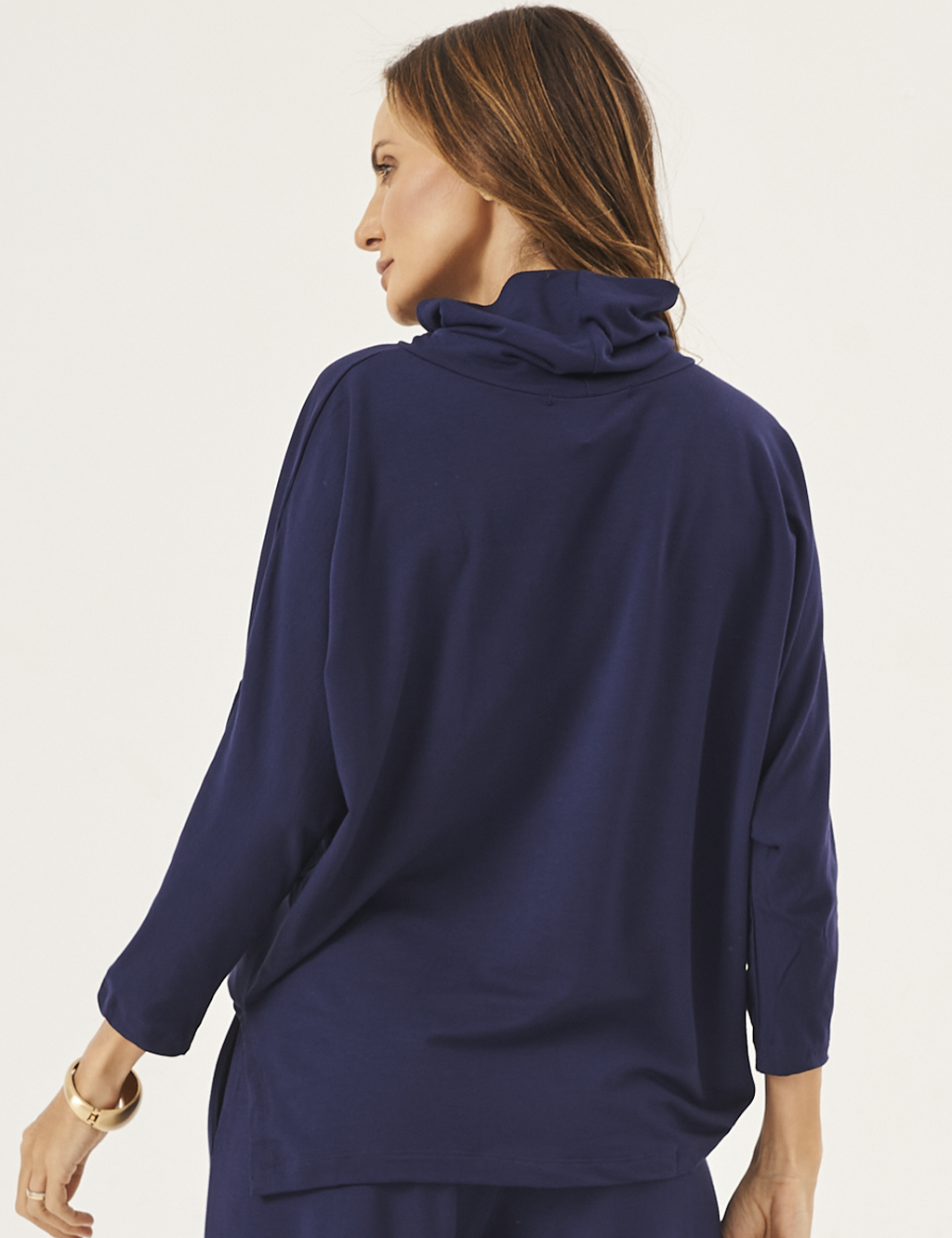 Kit Blusa Panamá: Off White, Marinho e Preto