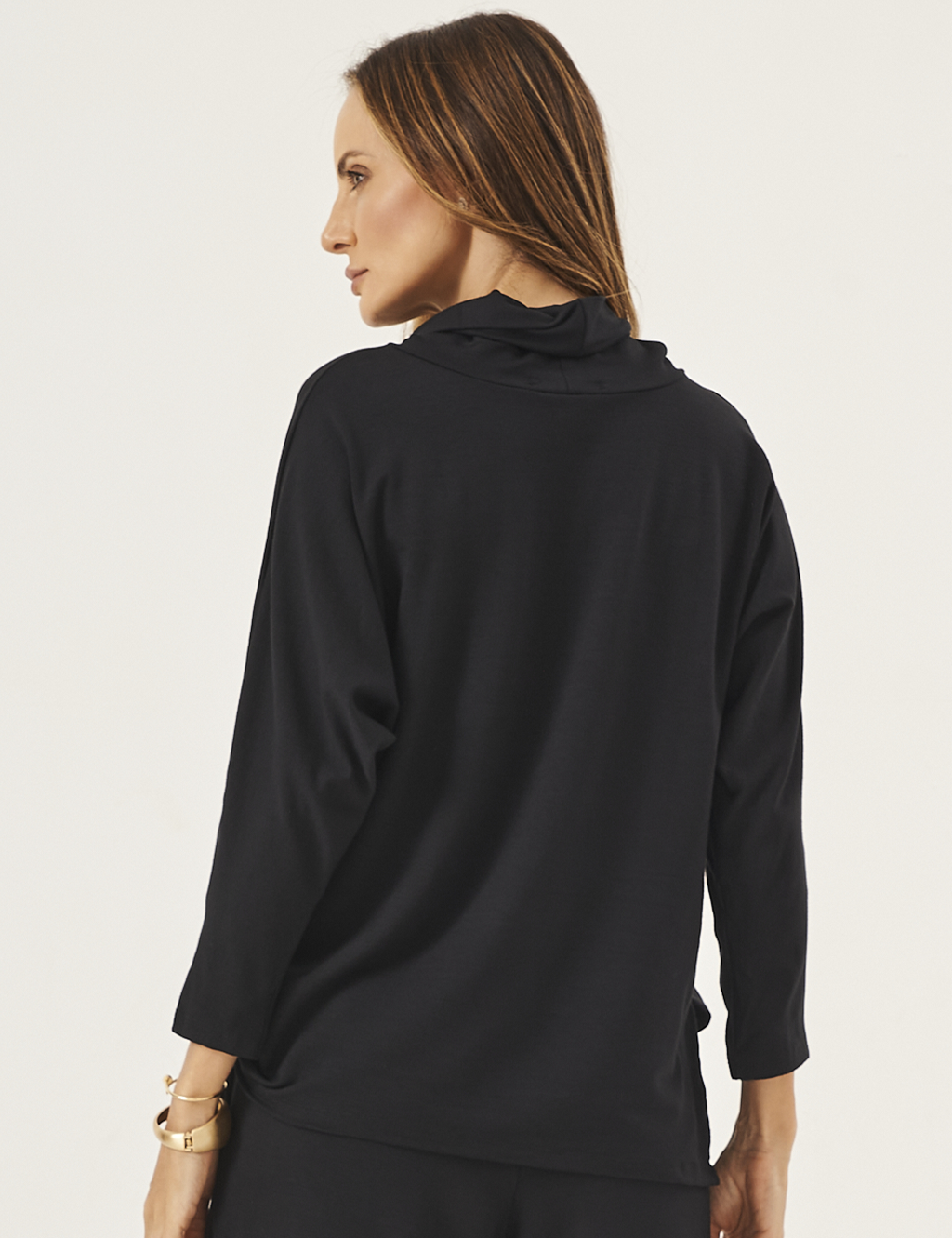 Kit Blusa Panamá: Off White, Marinho e Preto