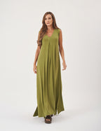 Vestido Sophie Verde Oliva