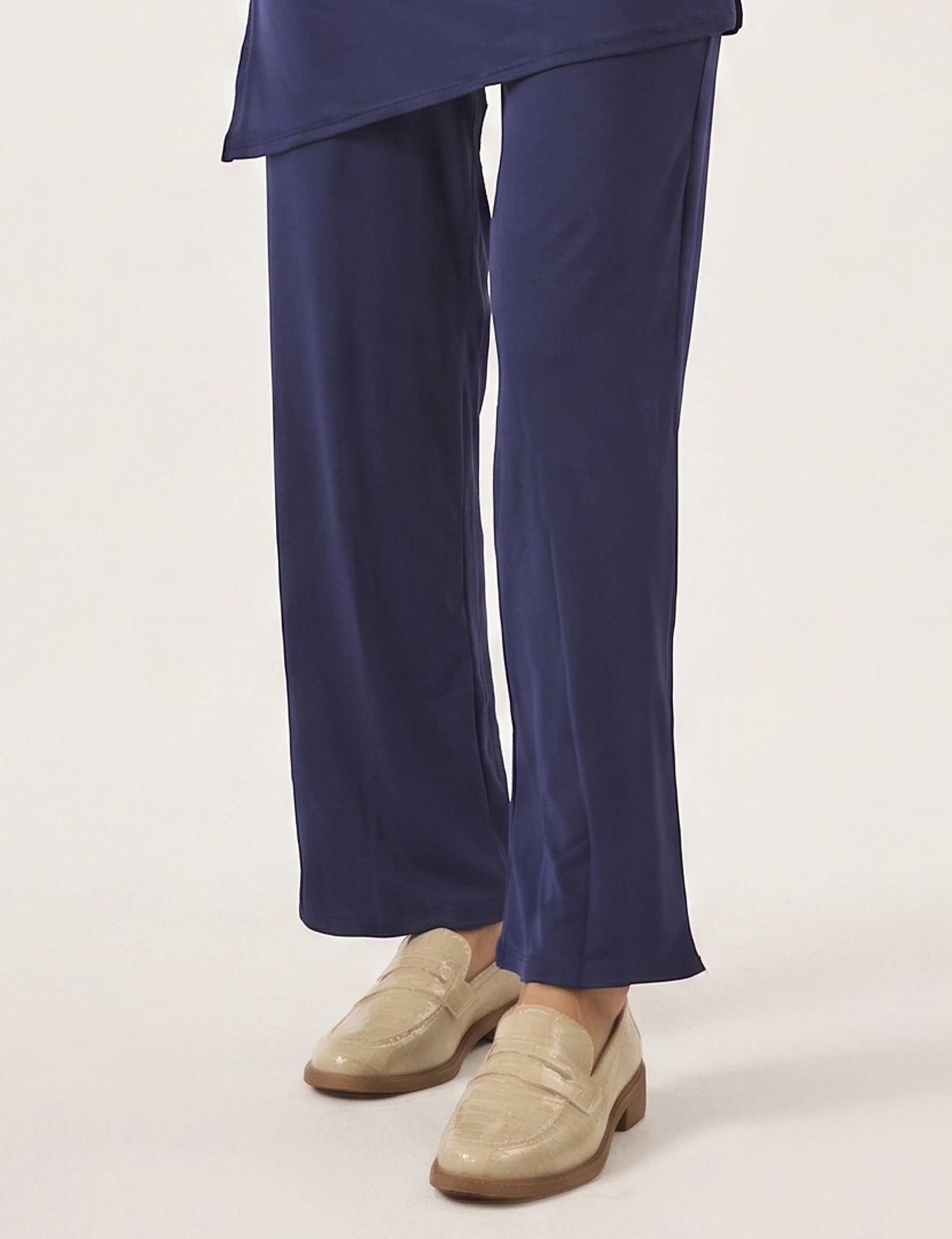 Sapato Loafer Croco Bege