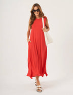 Vestido Longo Clara Vermelho