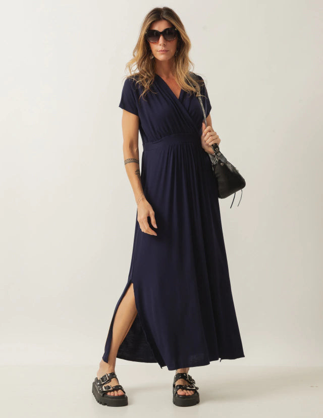Vestido Claudia Azul Marinho