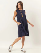 Vestido Liz Azul Marinho