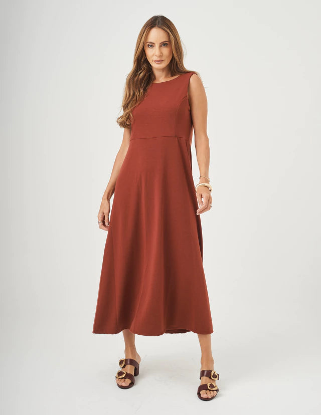 Vestido Naomi Canela