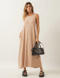 Vestido Nadador Santorini Bege