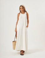 Vestido Nadador Santorini Off White