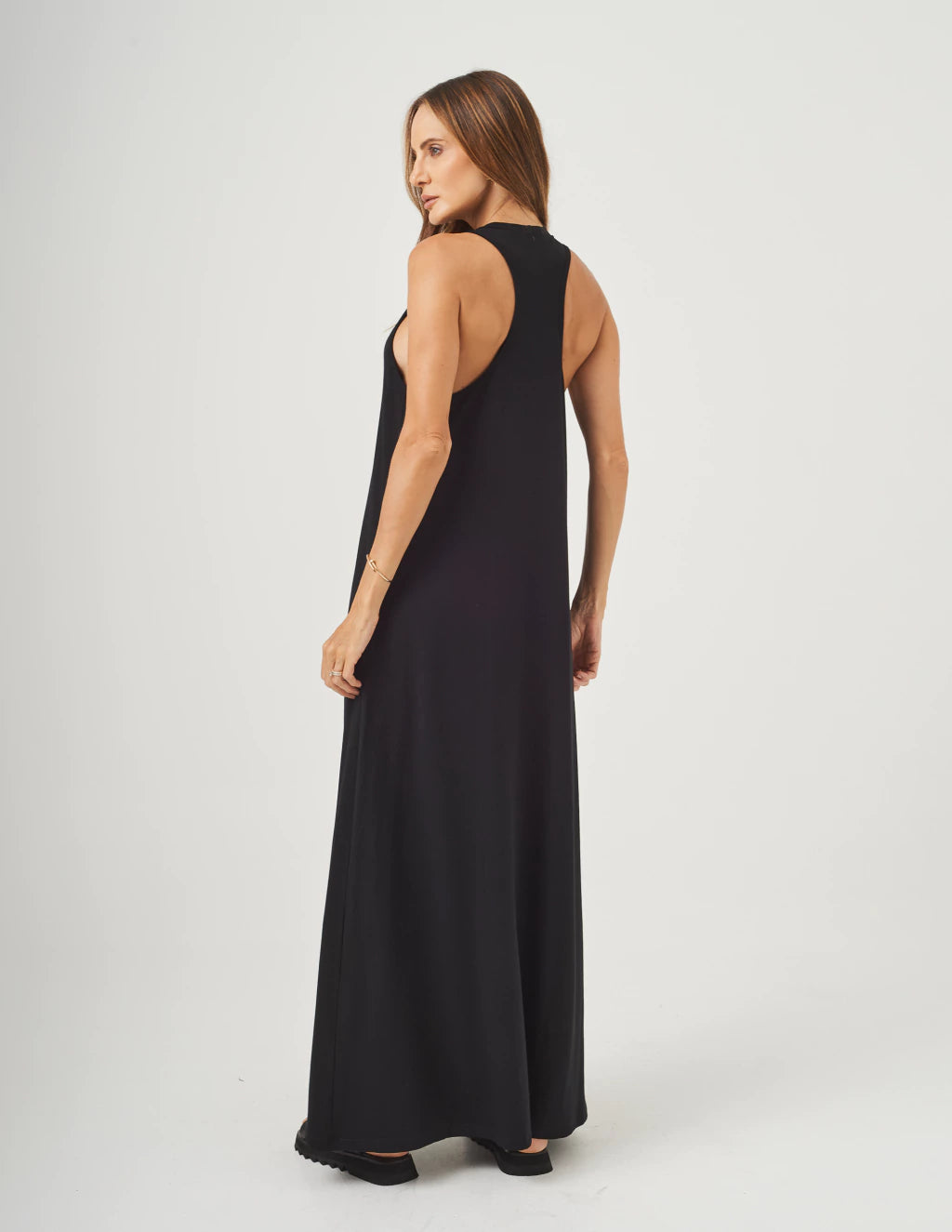 Vestido Nadador Santorini Preto