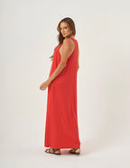 Vestido Nadador Santorini Vermelho