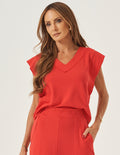 Blusa Alessia Vermelha