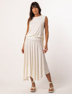 Saia Midi Eloa OFF White