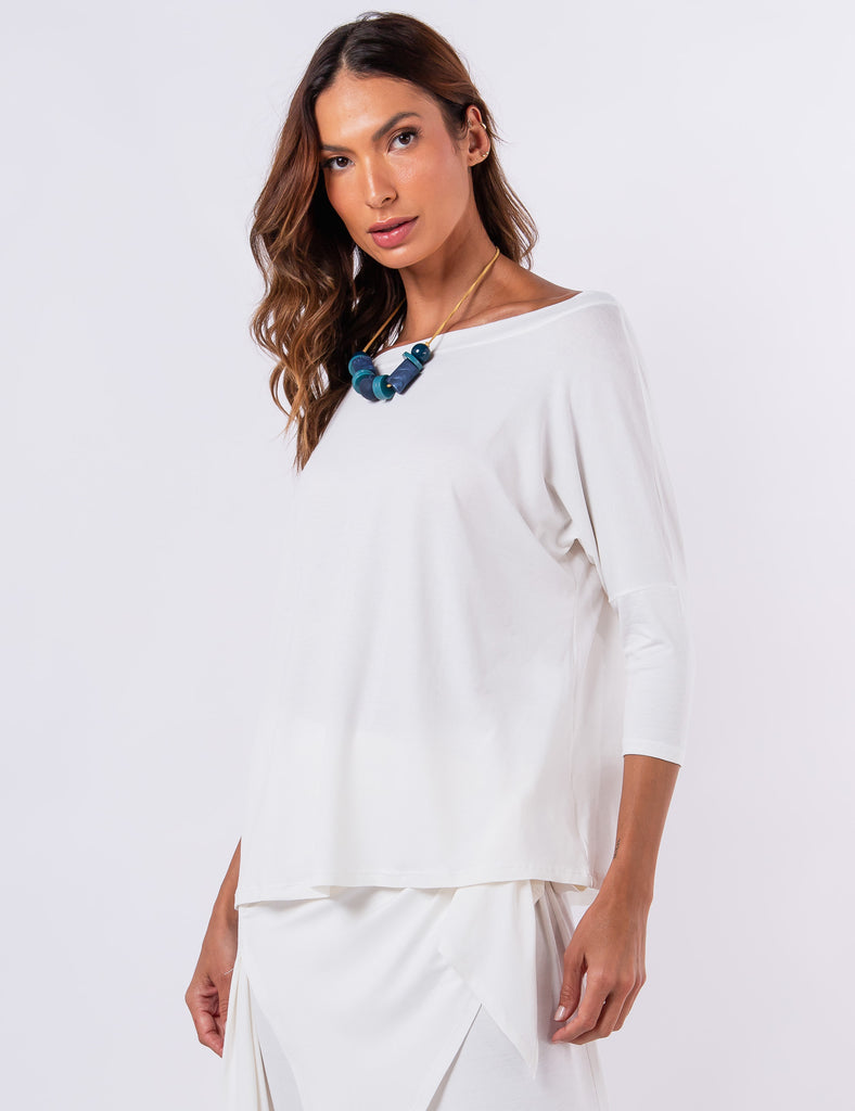 BLUSA EVA OFF WHITE