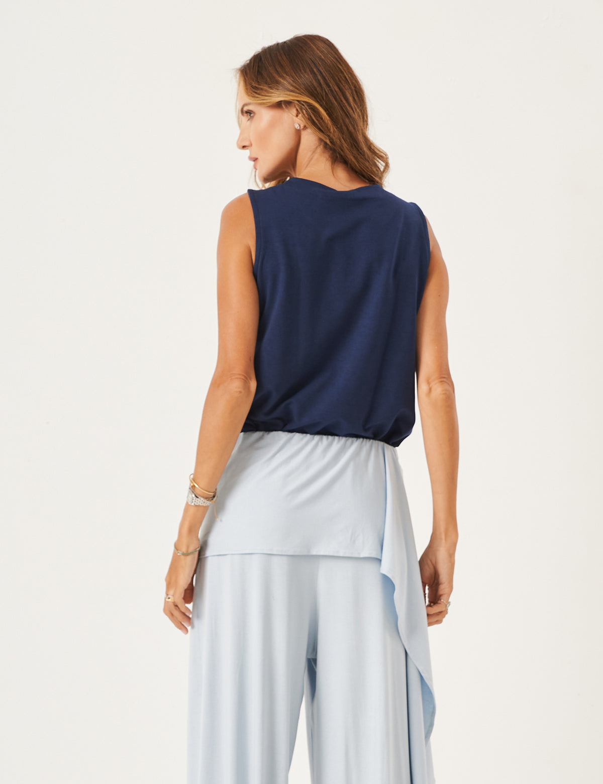 Blusa Ayla Azul Marinho