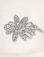 Broche Flor de Prata