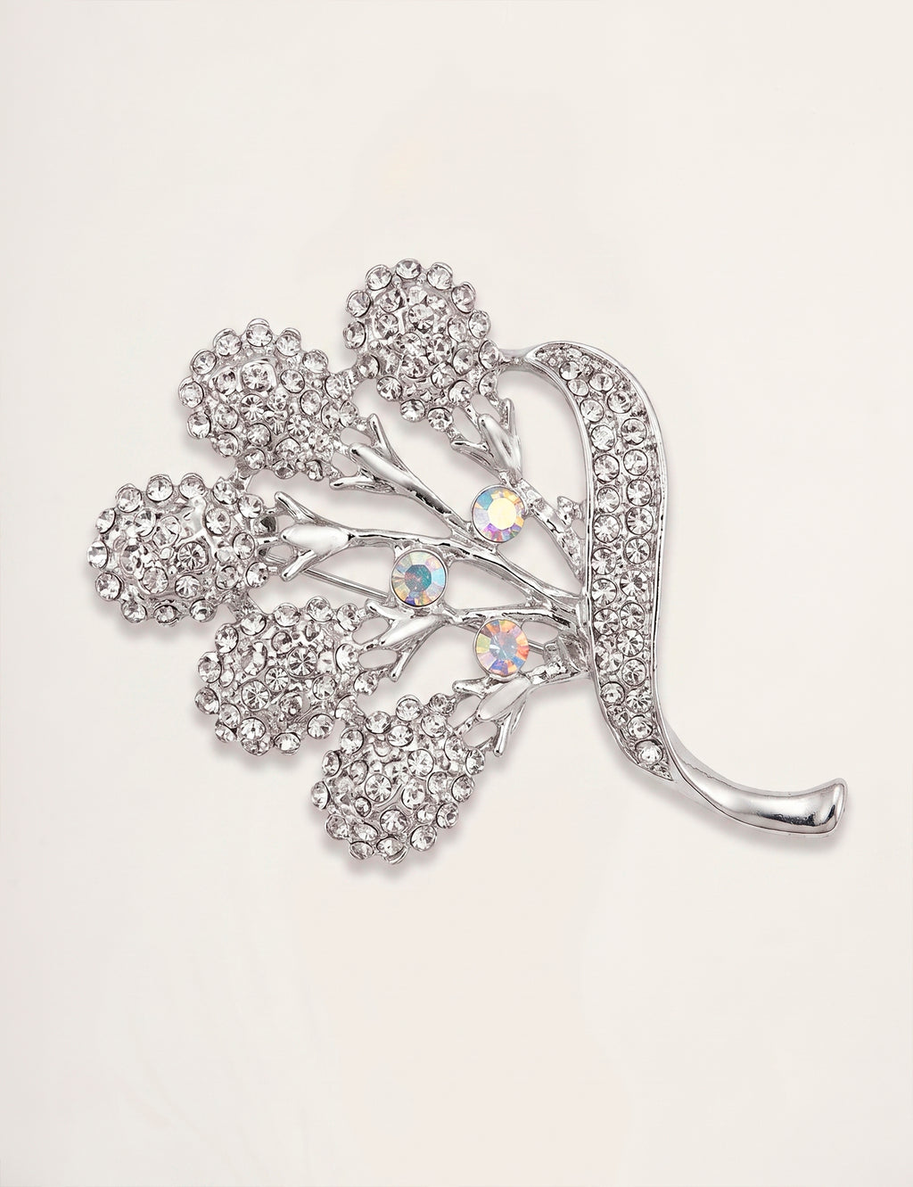 Broche Buquê de Cristais