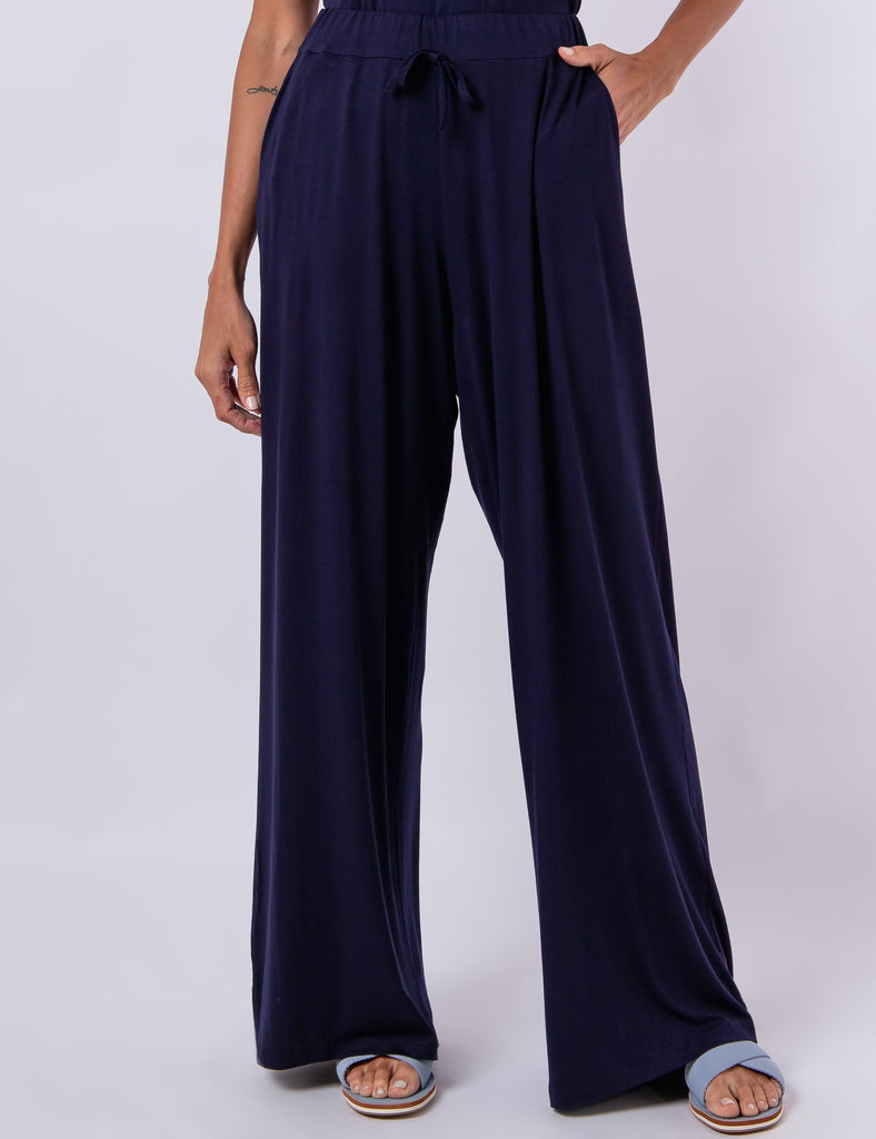 CALÇA KIMONO MARINHO