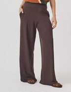 CALÇA MOLETINHO BARBARA MARROM