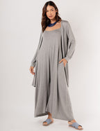 CONJUNTO VERONICA MESCLA E CARDIGAN MESCLA