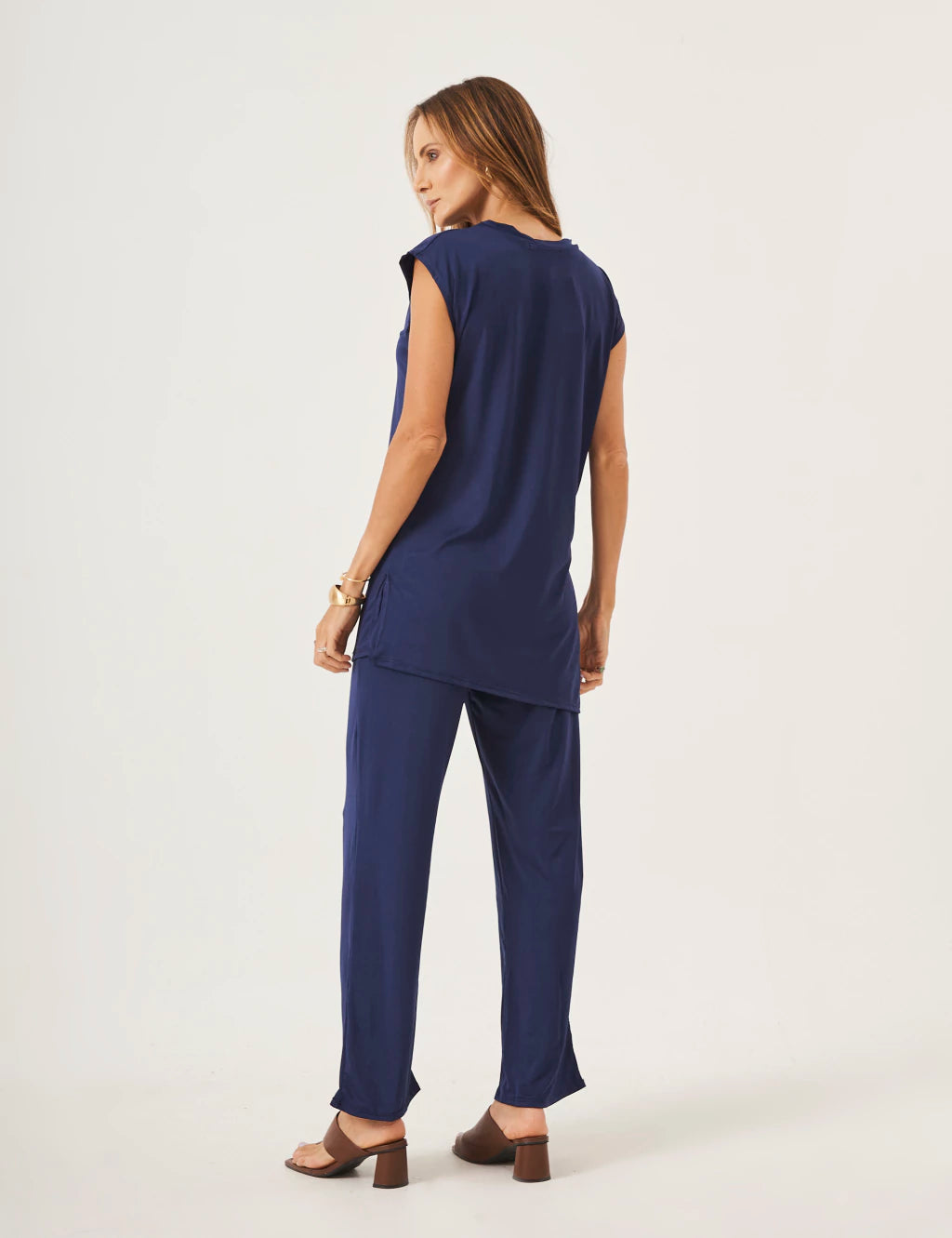 Conjunto Aisha Azul Marinho