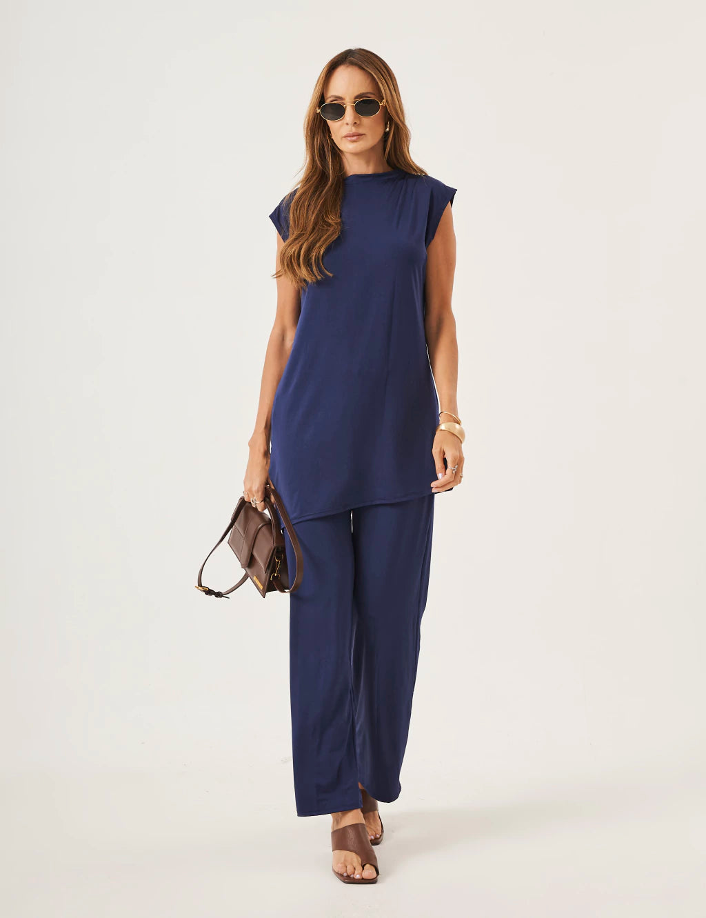 Conjunto Aisha Azul Marinho