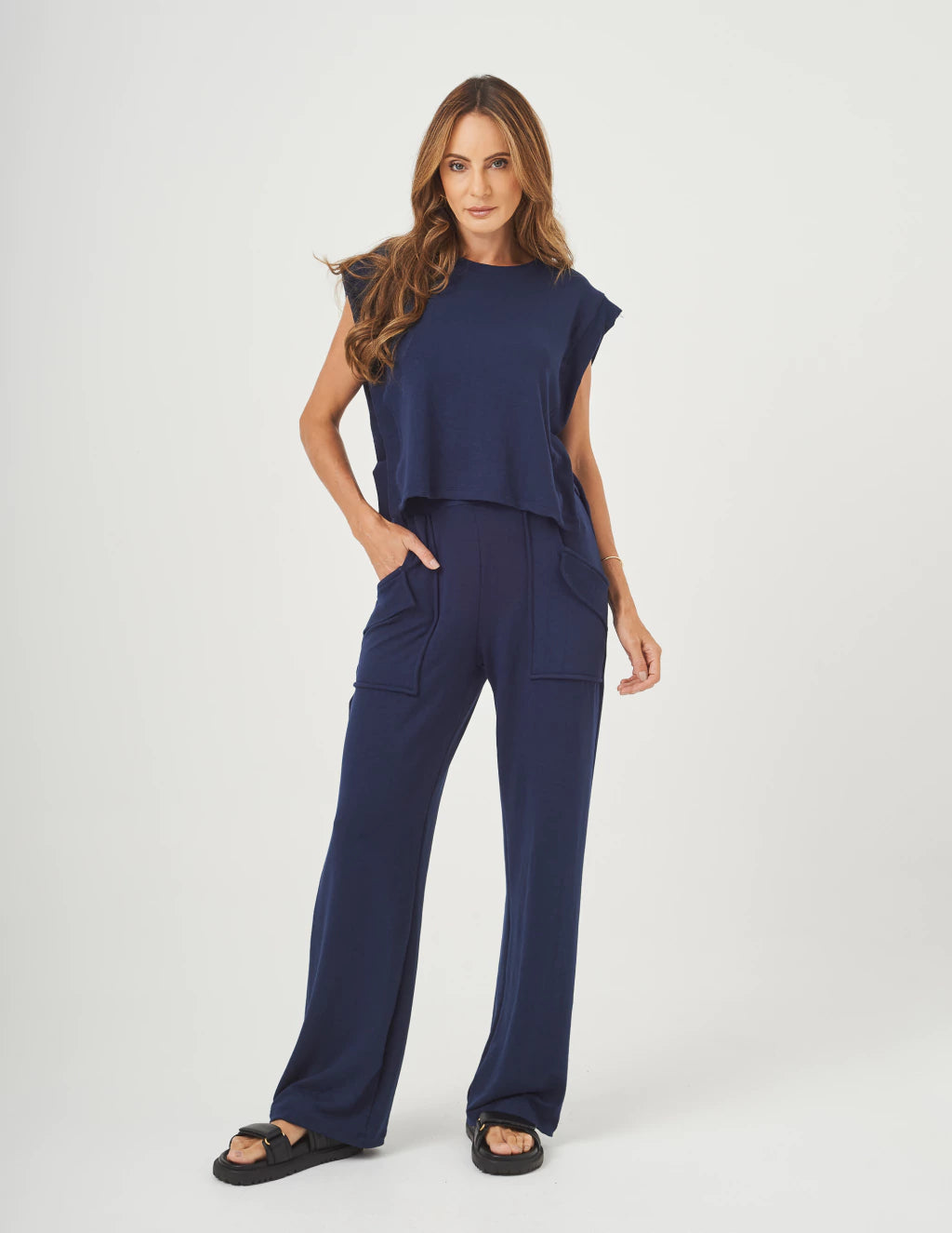Conjunto Cleo Azul Marinho