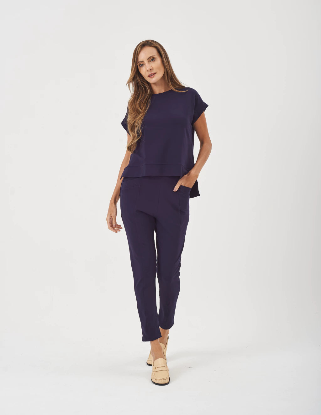 Conjunto Eleonora Azul Marinho