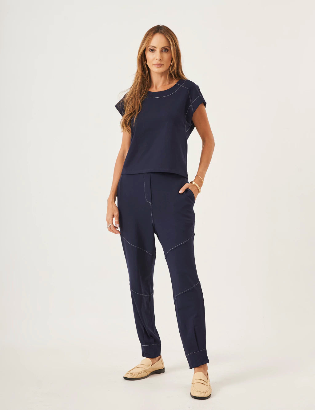 Conjunto Louise Azul Marinho