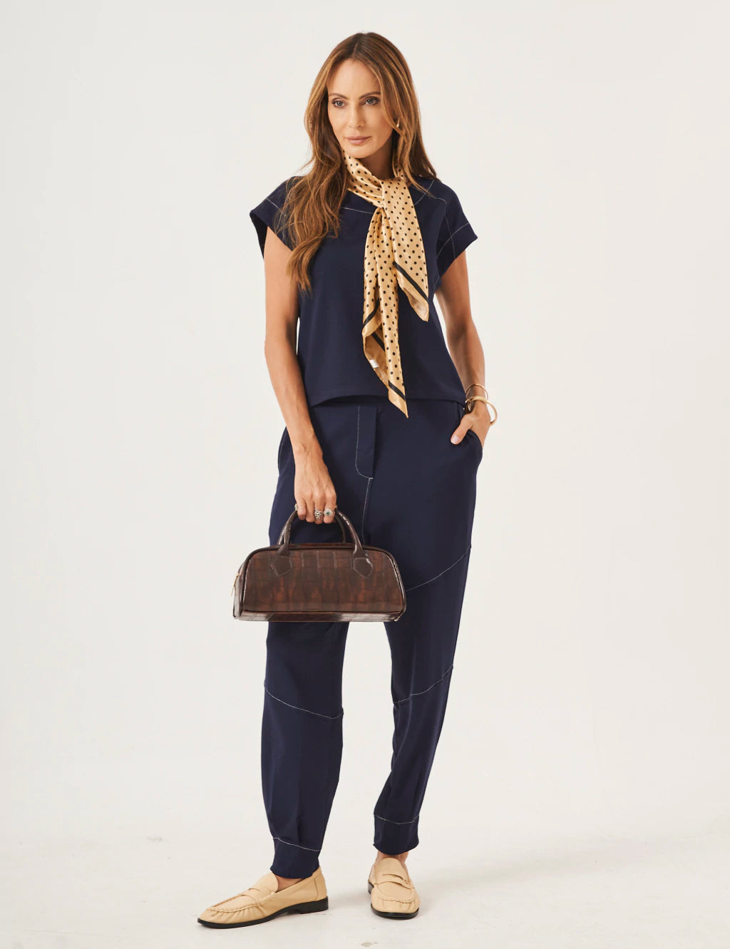 Conjunto Louise Azul Marinho