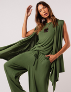 Cardigan Kimono Militar