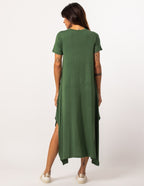 Vestido Aretha Verde Militar