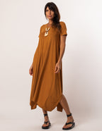 Vestido Aretha Caramelo