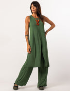 Tunica Chloe Verde Militar