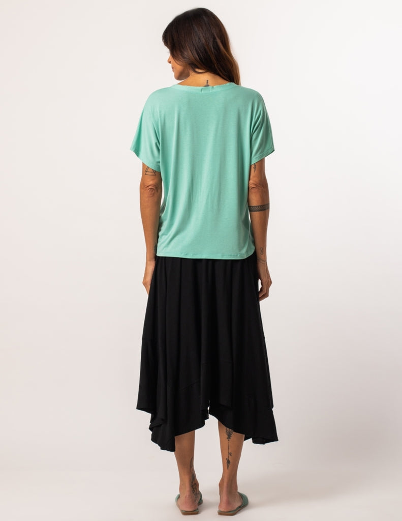 Blusa Transpassada Pistache