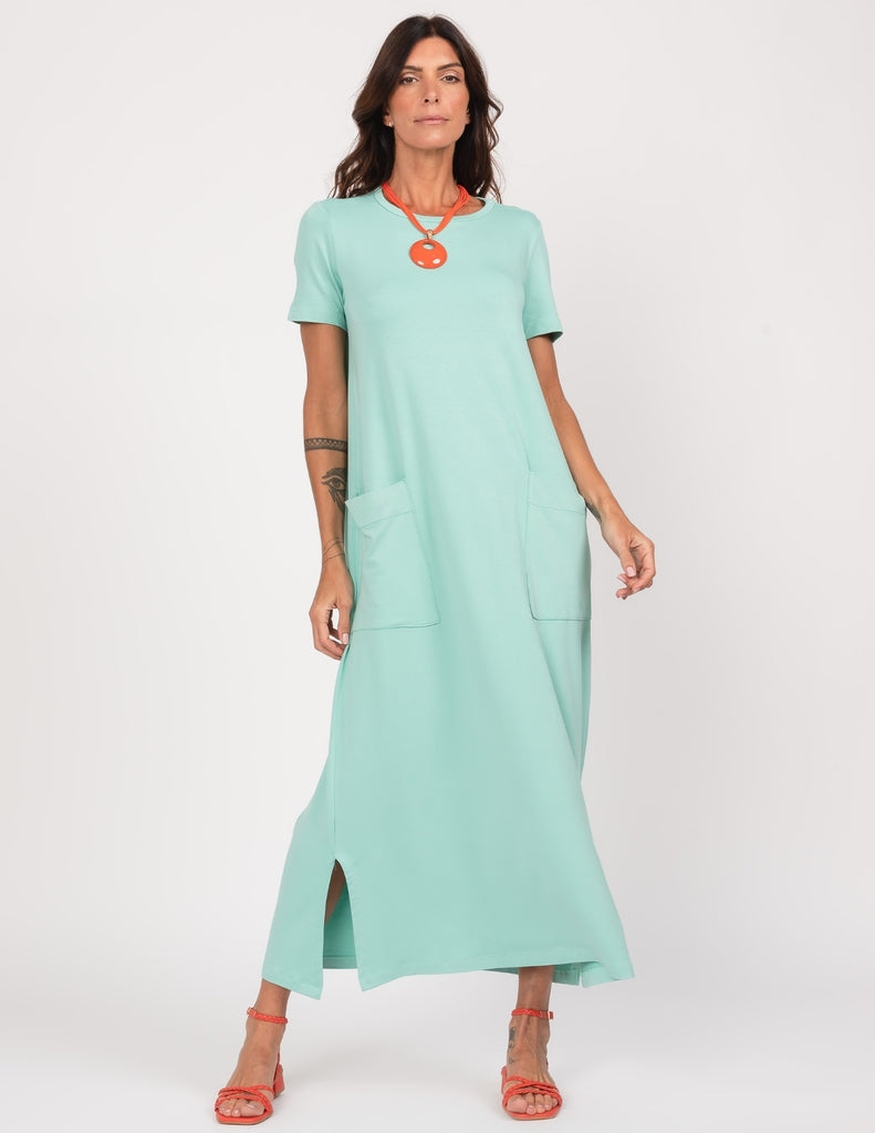 Vestido Paolla Pistache
