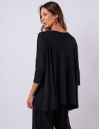 BLUSA GOLA CARECA PRETO